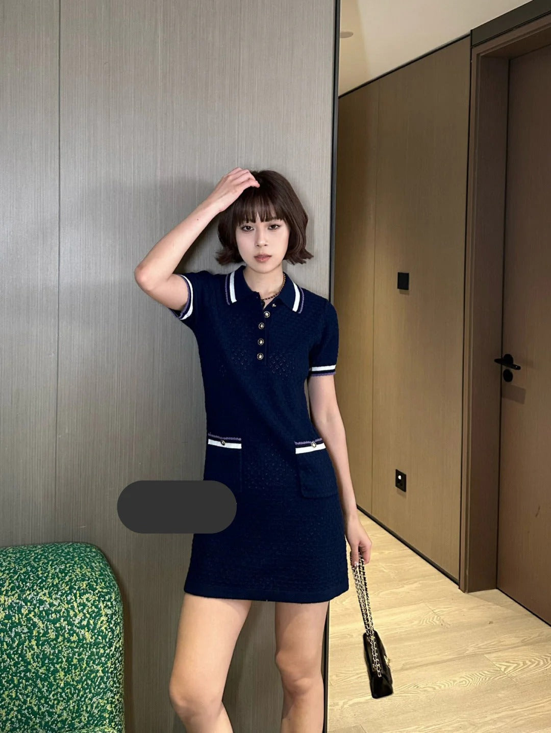 CHANEL 25S POLO DRESS 582