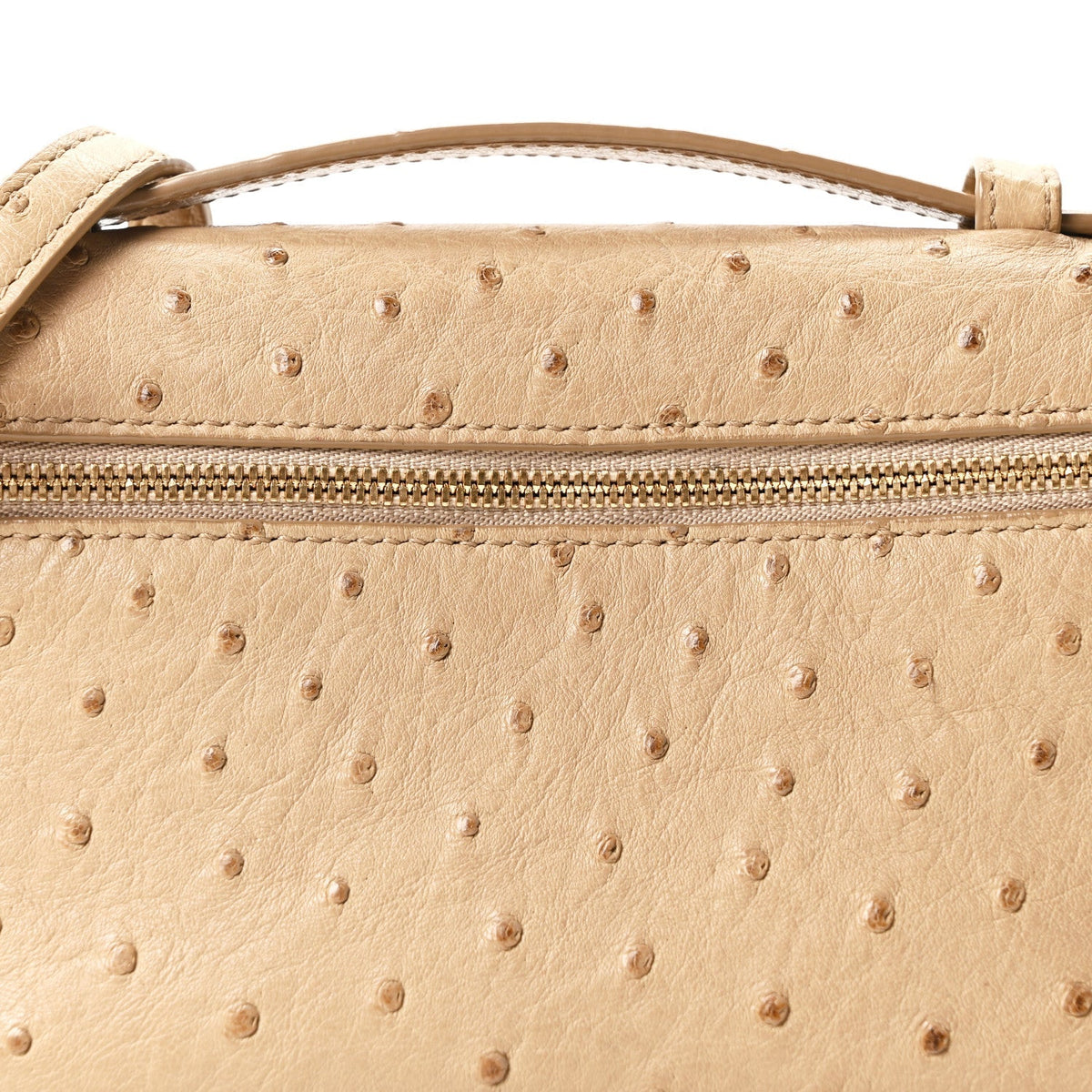 Ostrich L19 Extra Pocket Pouch Beige