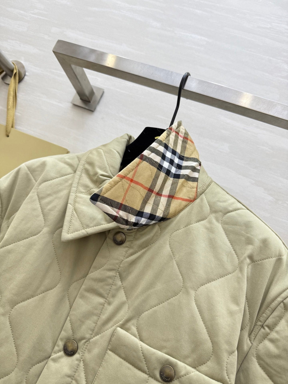 BURBERRY 25S NOTCHED-COLLAR JACKET 248