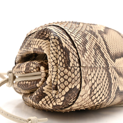 Snakeskin The Mini Pouch Brown