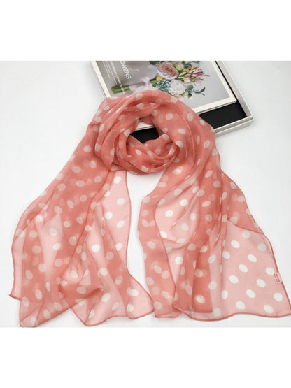 Scarvii - Polka Dot Scarf -  Classic &amp; Versatile