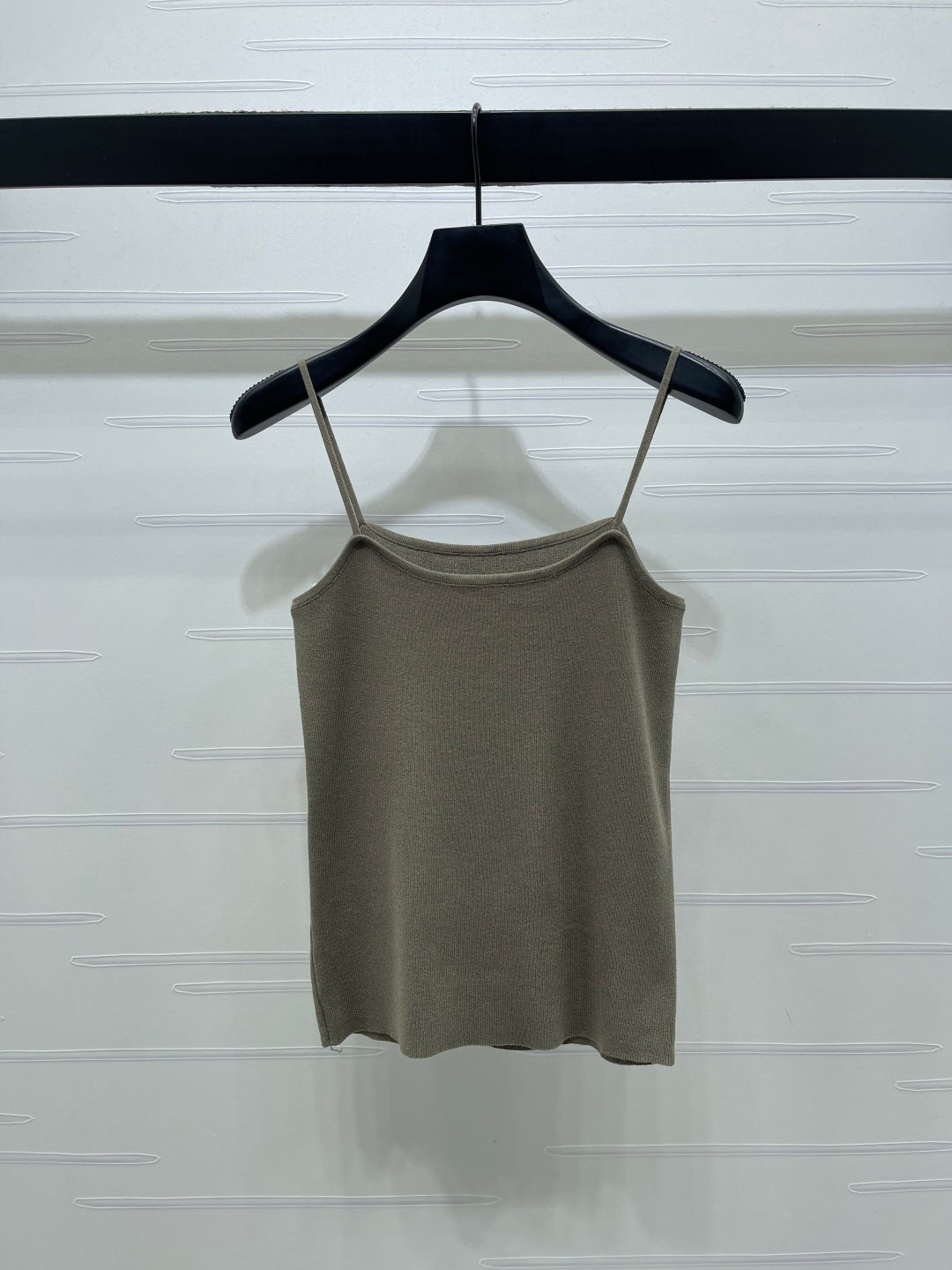 CC Ayered Long-Sleeved Top Grey Knit 343582