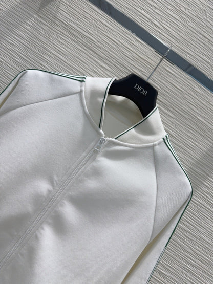 CD 25 Set White Green Cotton