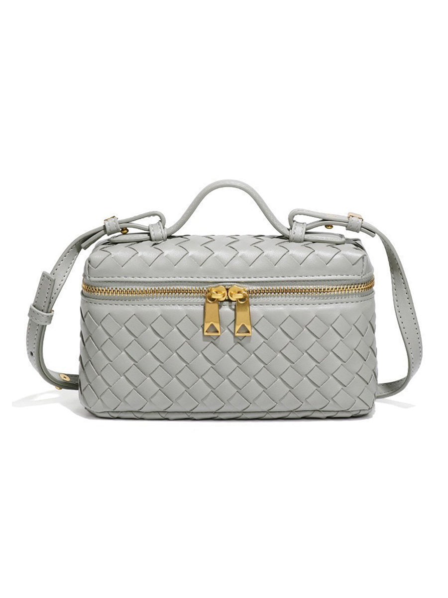 Cecelia Hand-Woven Box Bag