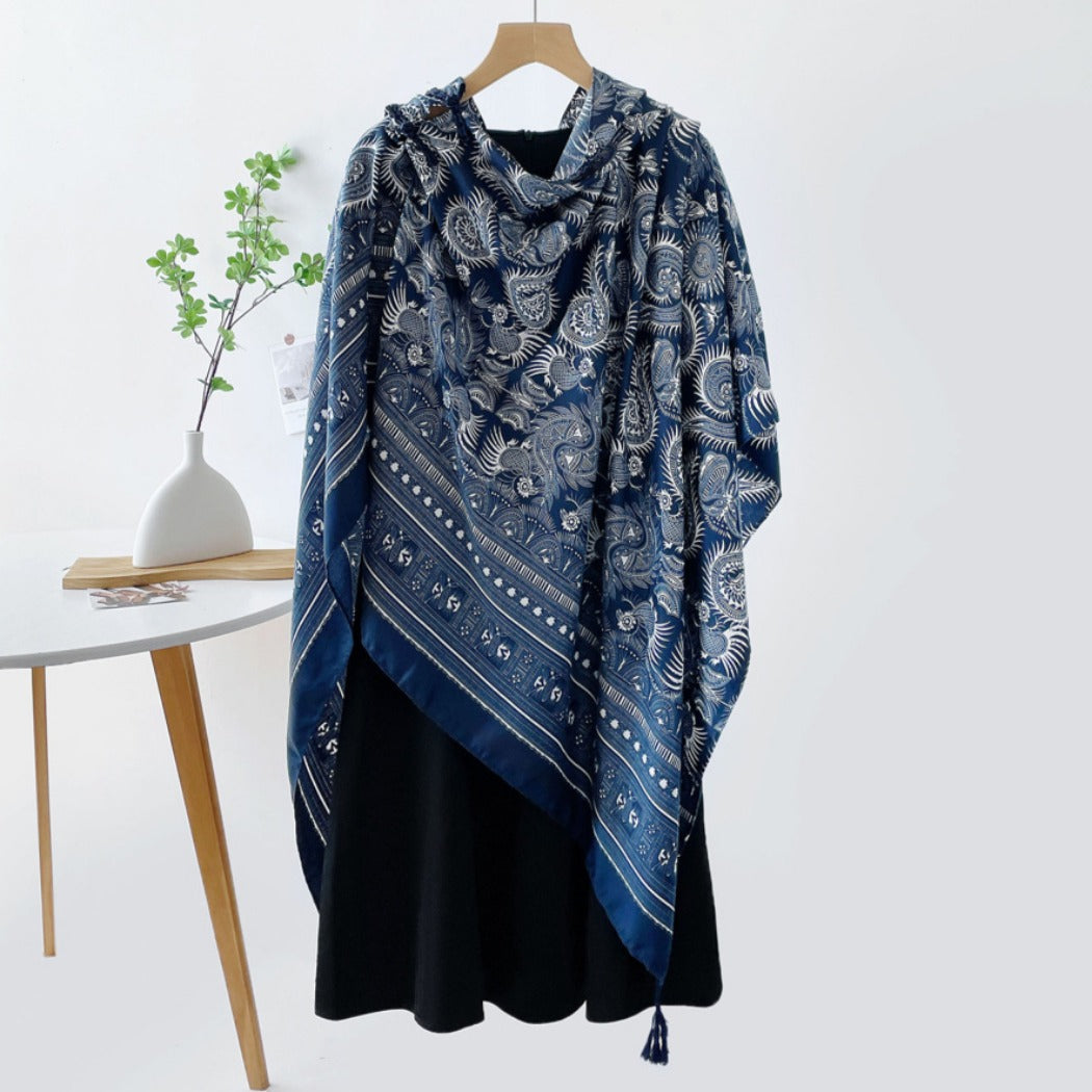 Scarvii - Boho Summer Shawl Scarf With Fringe - 6 Patterns