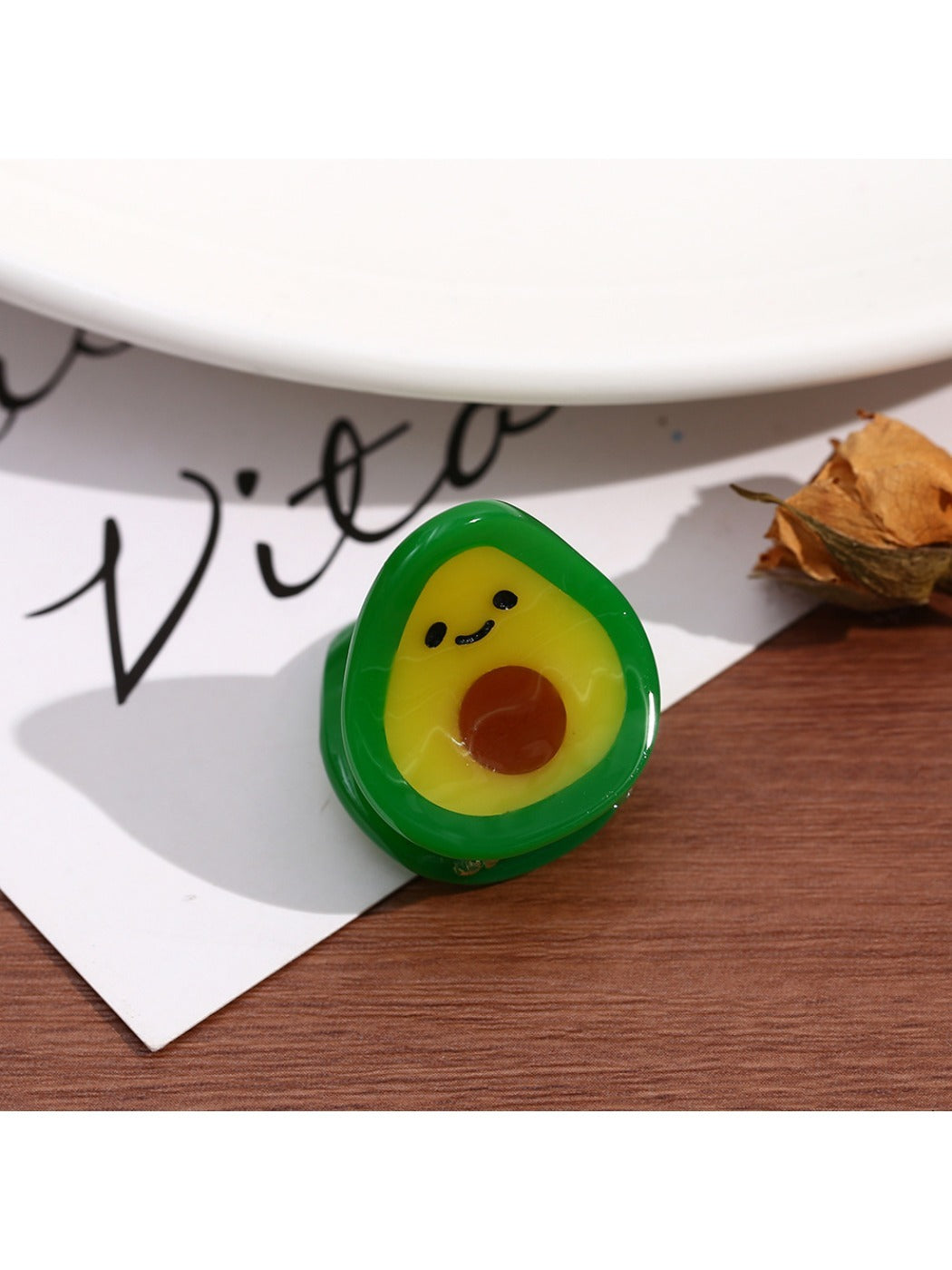 Clio - Fruit-Shaped Acetate Hair Clips