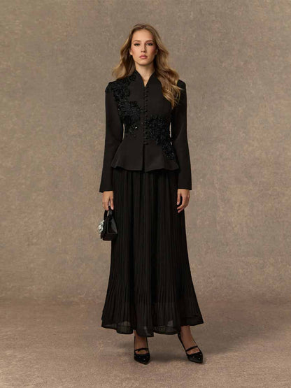 Ashlyn Lace Embroidered Two Piece Set