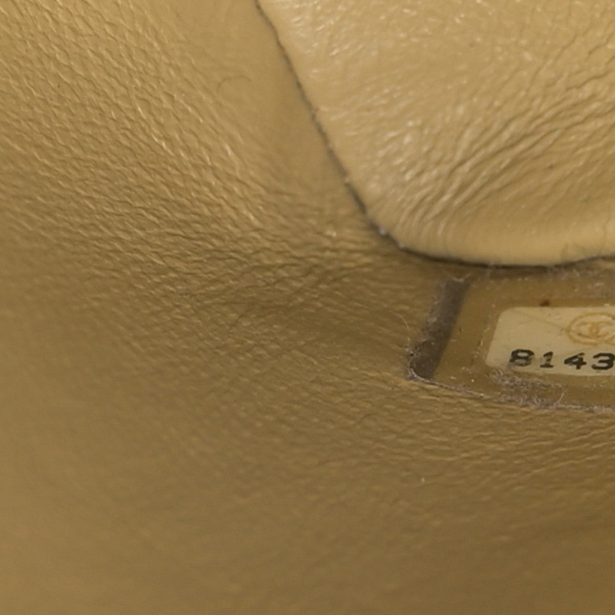 Caviar Quilted Medallion Tote Beige