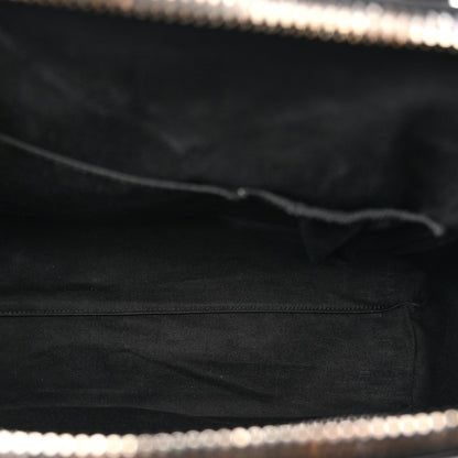Shiny Lord Calfskin Medium Antigona Black