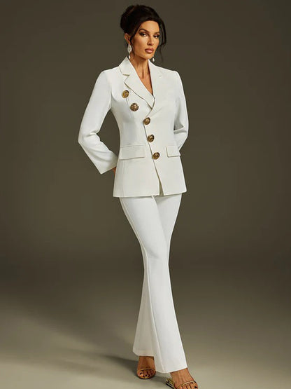 Evelina Set In White