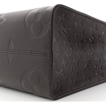 Empreinte Monogram Giant Onthego MM Chocolate
