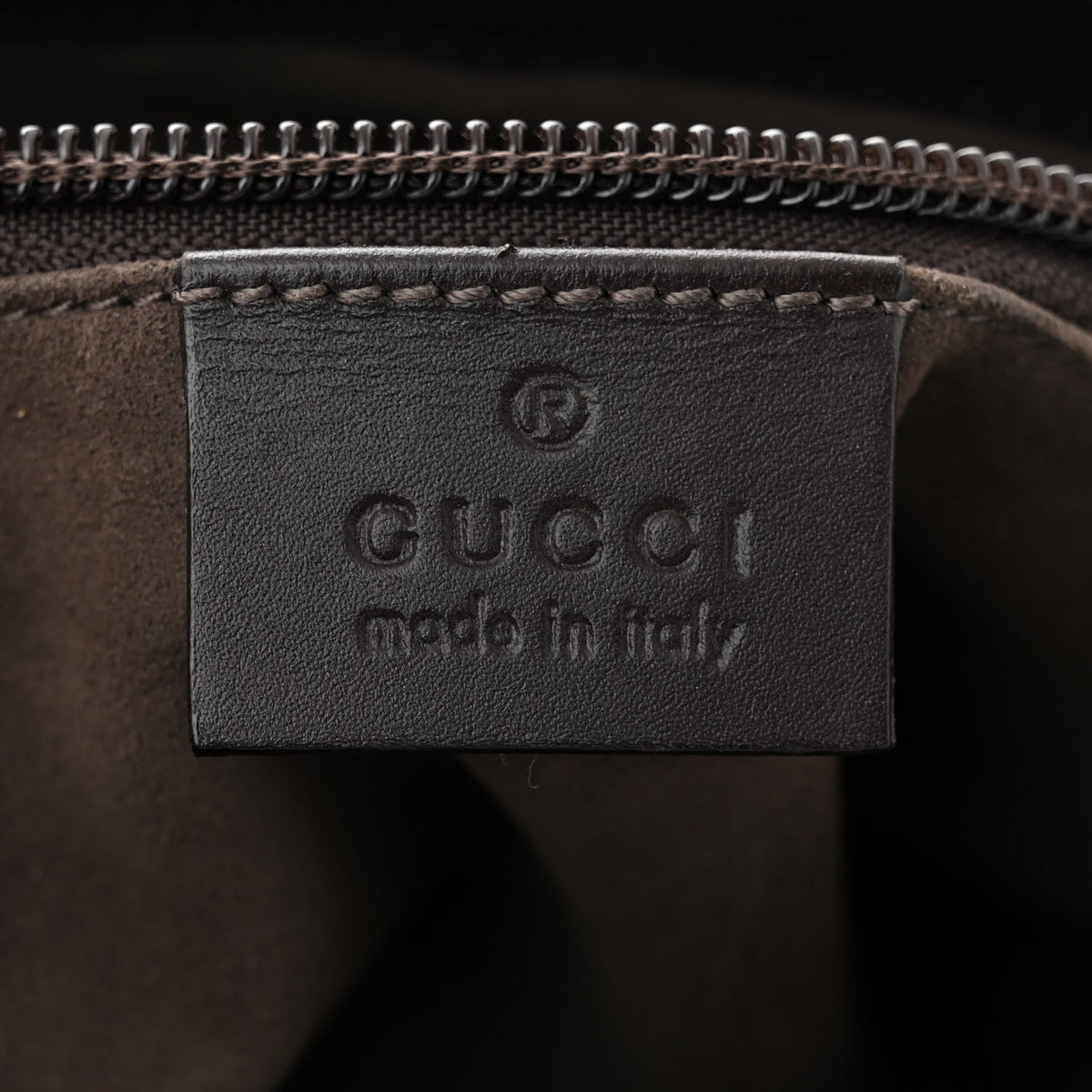 GG Supreme Monogram Selleria Calfskin Small Flat Messenger Bag Beige Ebony Cocoa Marrone Scuro