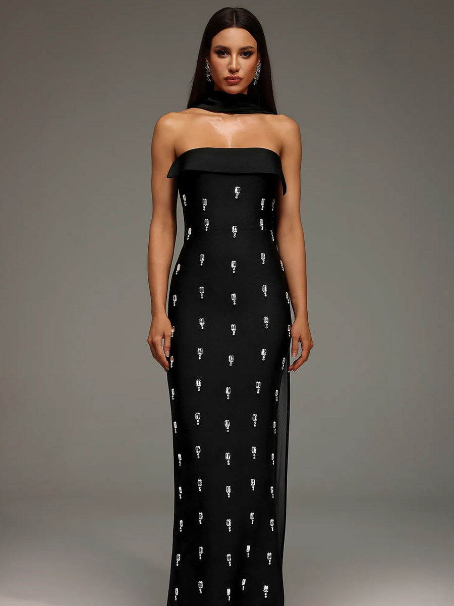 Giselle Maxi Dress In Black