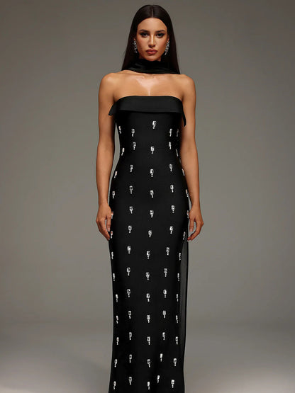 Giselle Maxi Dress In Black
