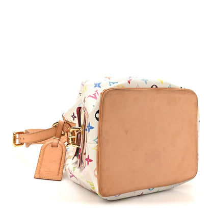 Monogram Multicolor Petit Noe White