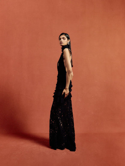 Anabella Maxi Dress In Black
