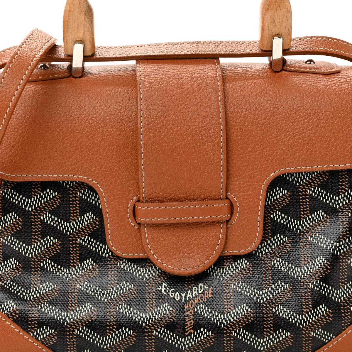 Goyardine Mini Saigon Black Gold
