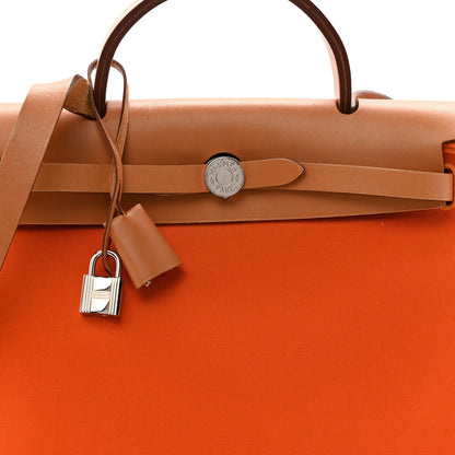 Vache Hunter Toile Herbag Zip 31 PM Orange