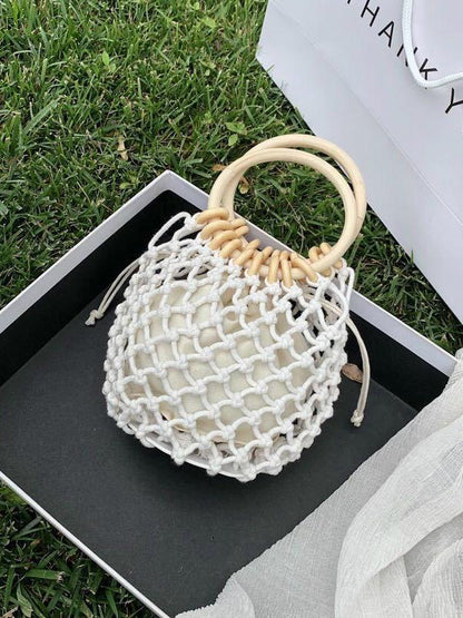 Unique Small Bag Fashionable Cute Beach Purse Fashion Net Red Foreign Style Handbag Lovely Versatile Small Bag