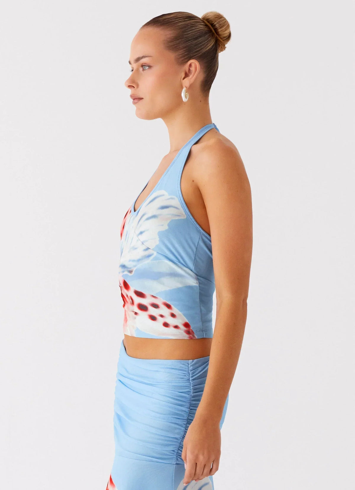Bernie Halter Top - Deep Sea Bloom