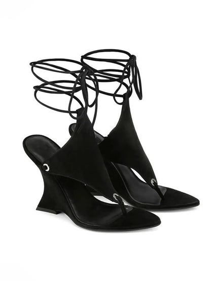 Zoey Open-toe Lace-up Gladiator Sandals