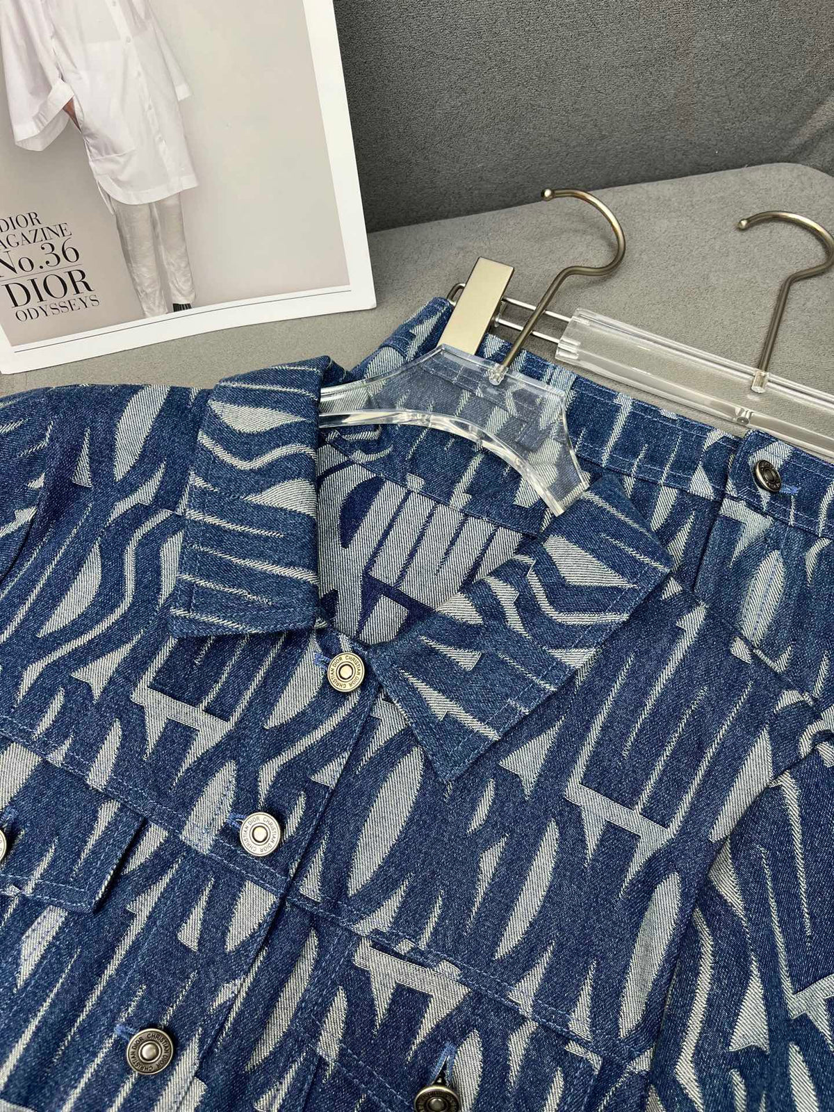 Dior 25C Polo Shirt Mix Long Skirt 228765