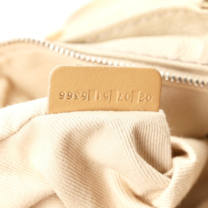 Calfskin Medium Paddington Satchel Beige