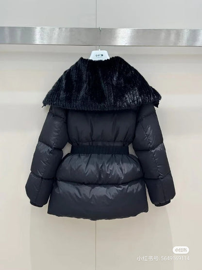 Moncler 25 Brasseurs Short Jacket Black Polyester 291396