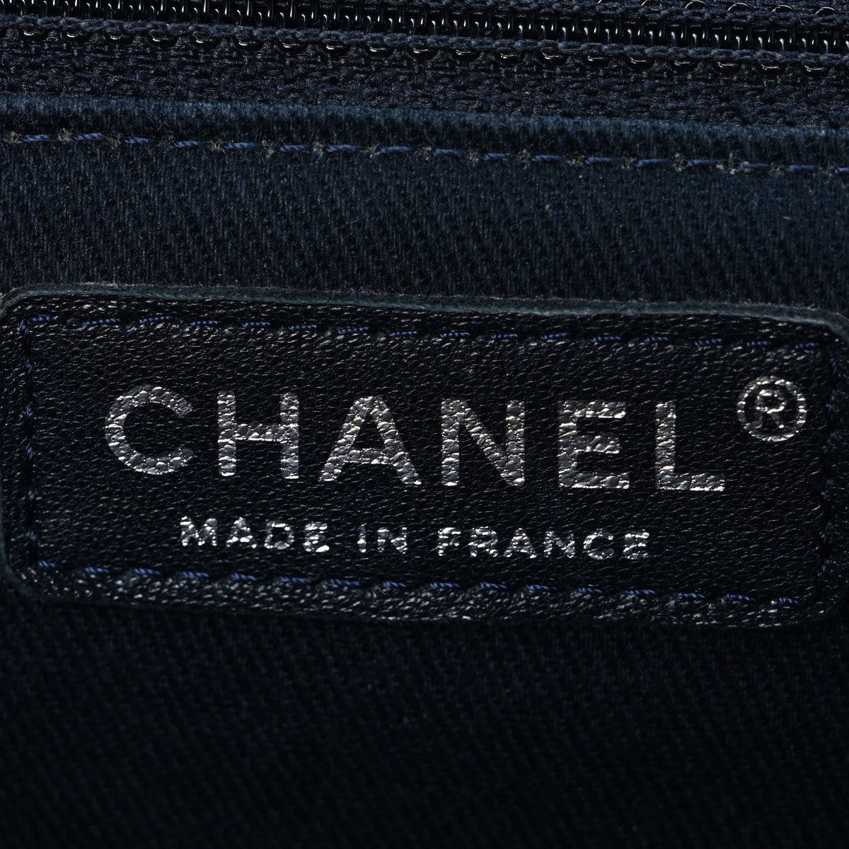 Lambskin Quilted Messenger Bag Dark Navy