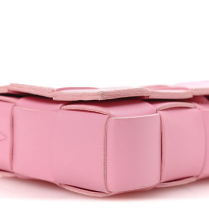Lambskin Maxi Intrecciato Small Cassette Crossbody Bag Ribbon