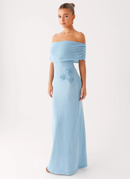 Leya Maxi Dress - Blue
