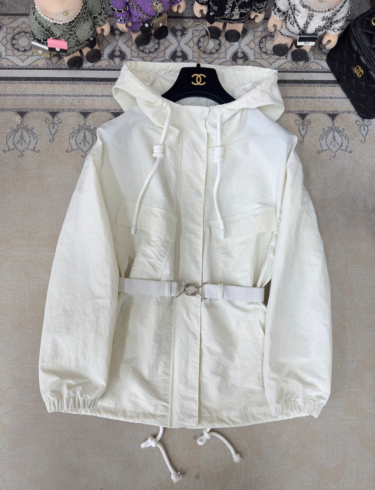 Prada 25 Set White Polyester 232719