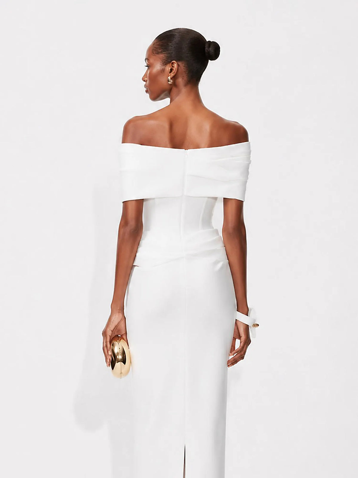 Marisol Elegant Off-Shoulder Maxi Dress