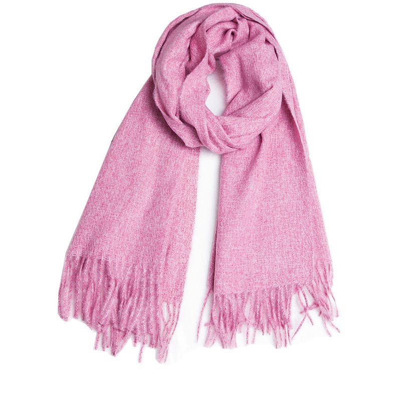 Winter Thick Warm Shawl Tassel Soft Scarf