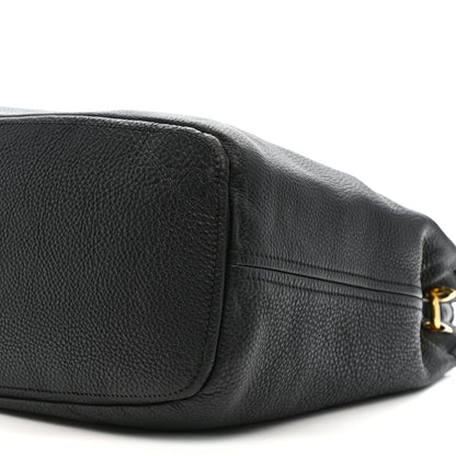 Vitello Daino Hobo Black