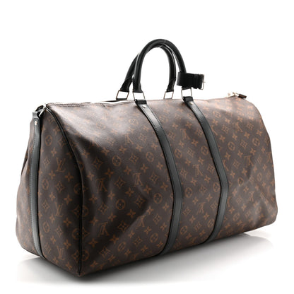 Monogram Macassar Keepall Bandouliere 55