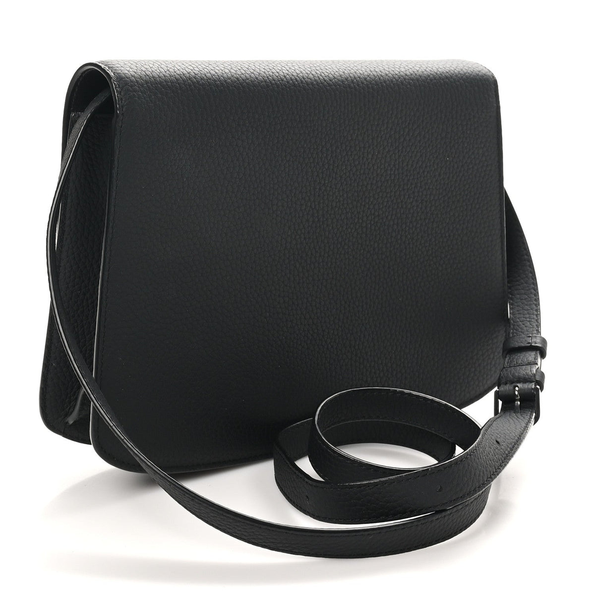 Grained Calfskin The Sofia 10 Crossbody Black