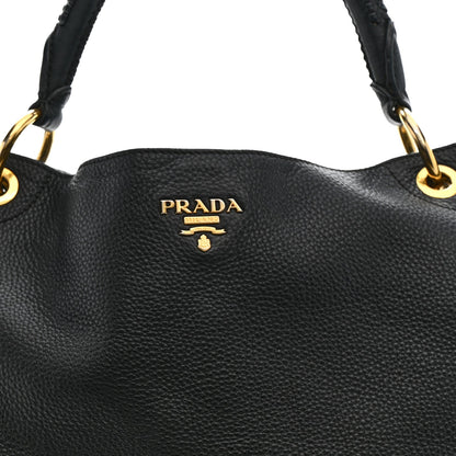 Vitello Daino Hobo Black