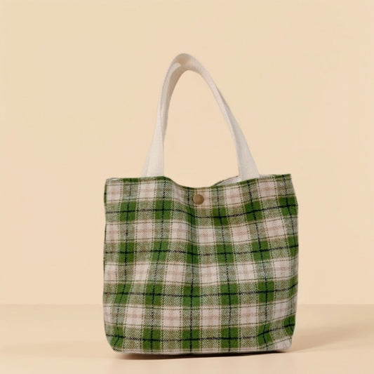 Small Classic Checkered Handbag
