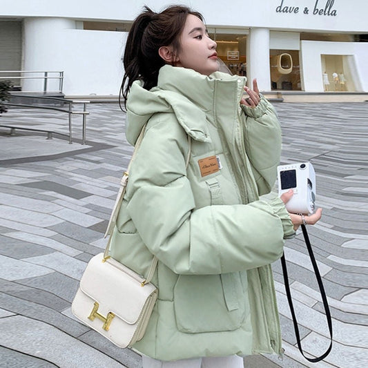 Thick Hooded Cotton Jacket
