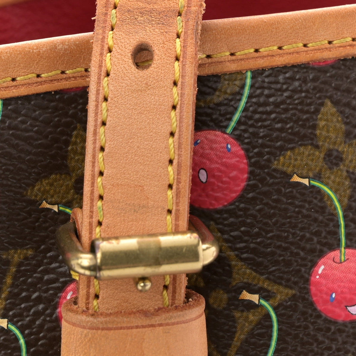 Monogram Cerises Bucket Bag