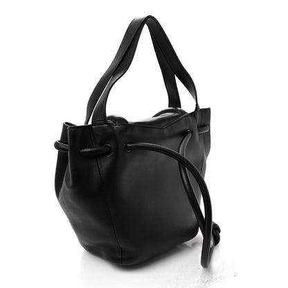 Calfskin Small Beak Tote Black