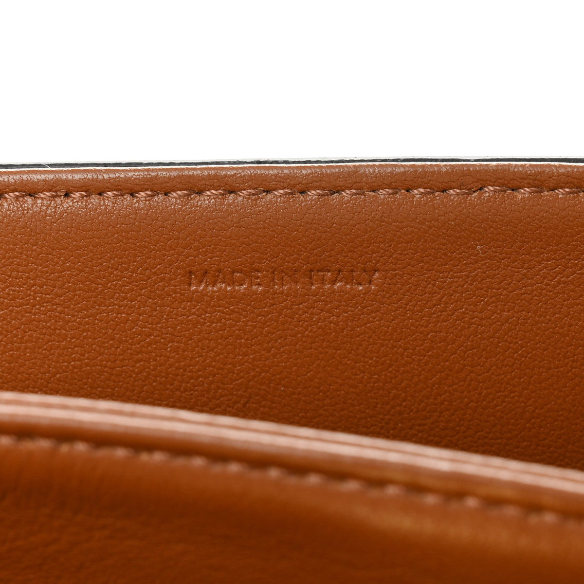 Triomphe Canvas Calfskin Medium Triomphe Bag Tan