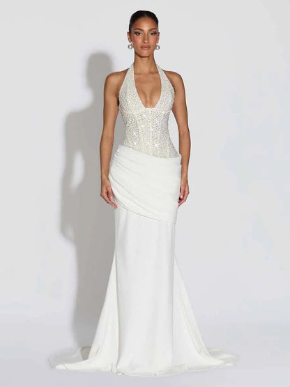 Xandra U-neck Maxi Dress