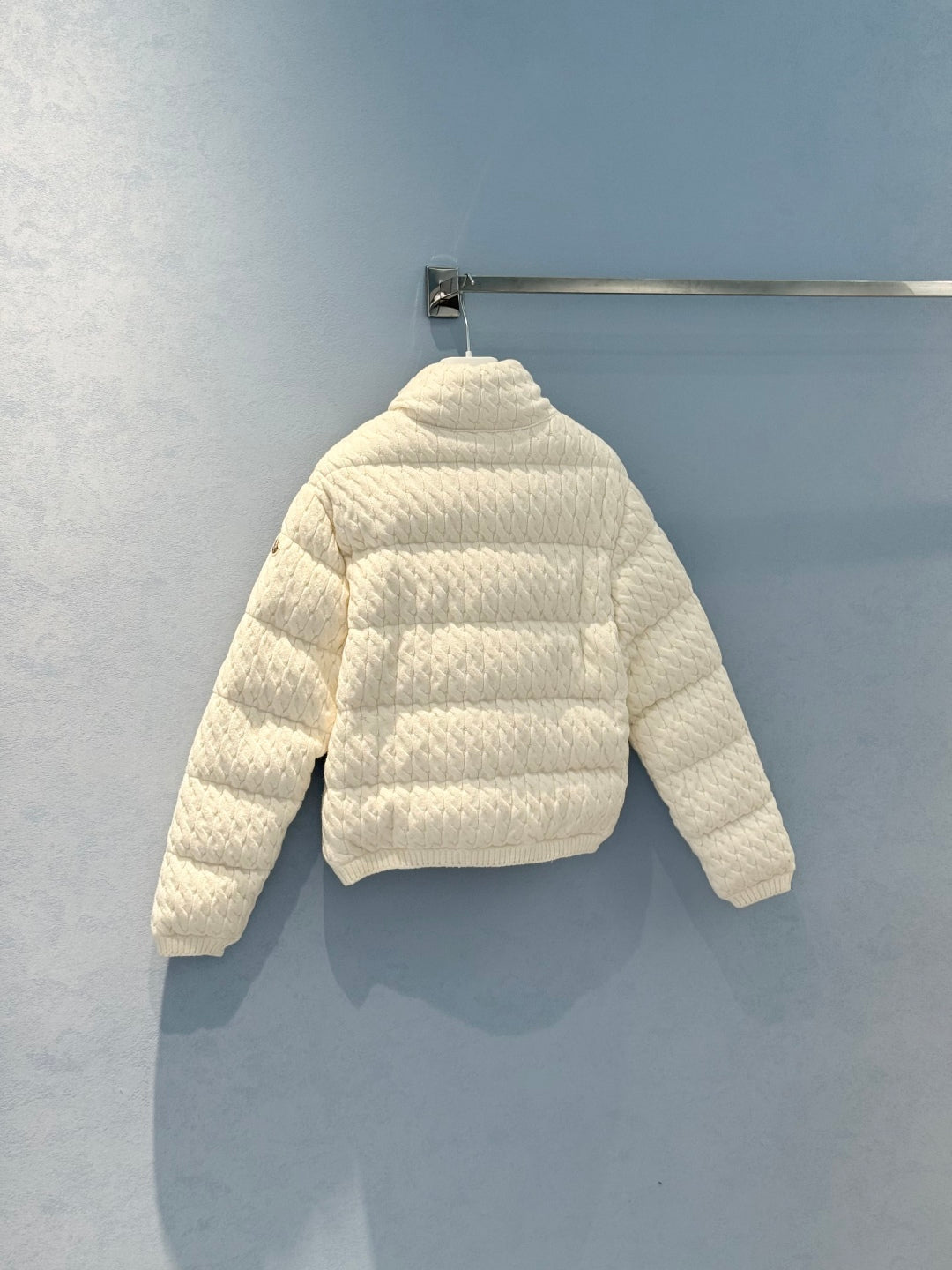 Moncler 25 Jacket Rope White Wool