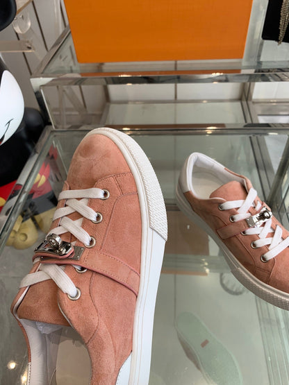 HM Day Sneaker Pink Suede 291835