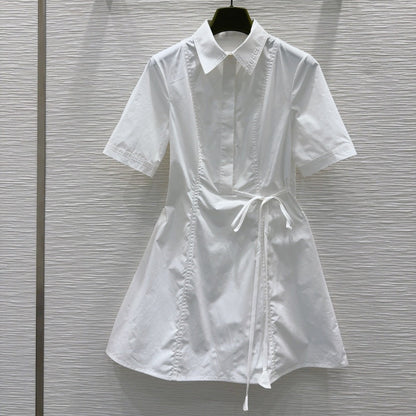 Gucci 2025 Shirt Dress White Cotton