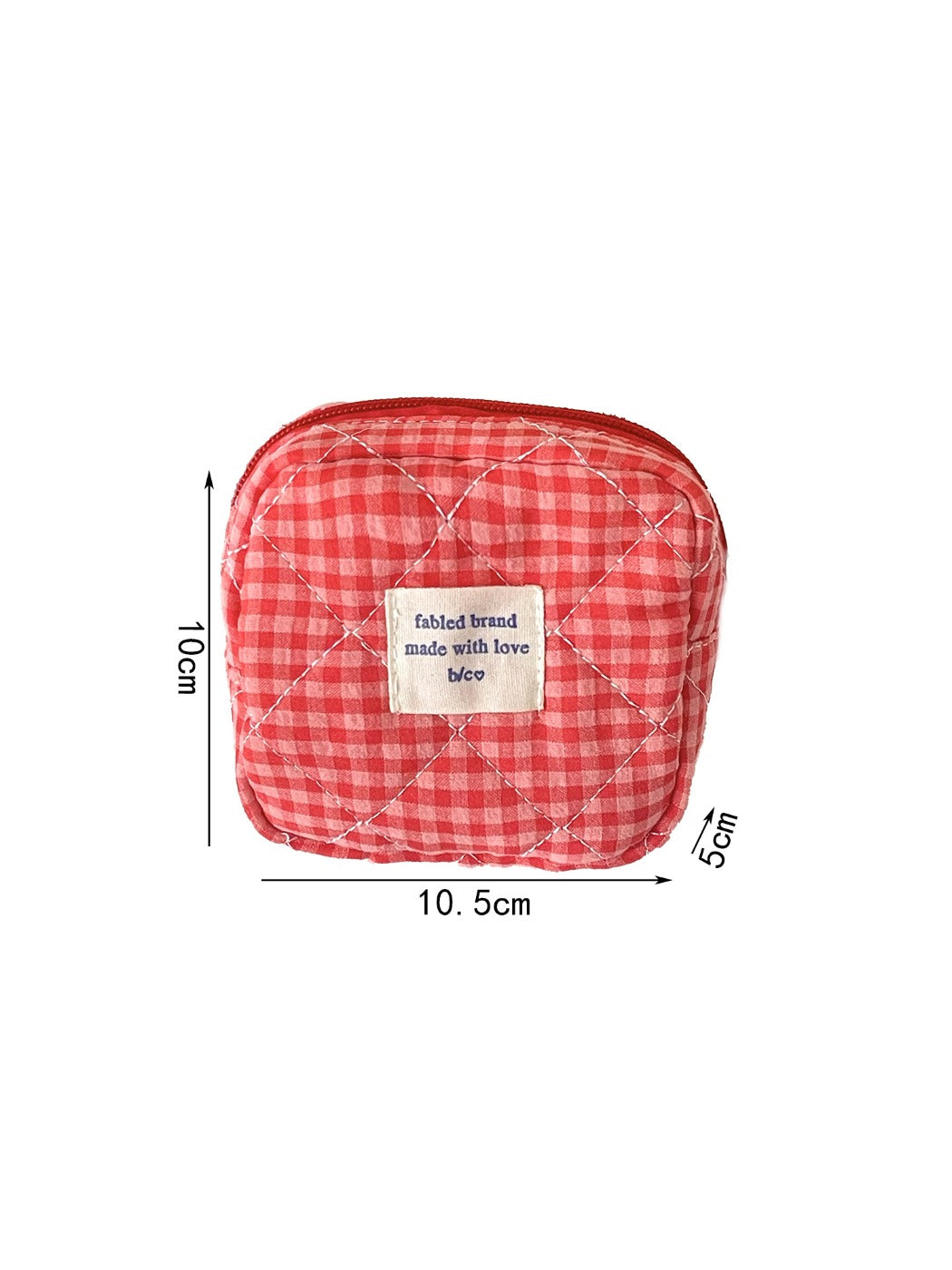 Cosbai - Plaid Student Coin Storage Pouch