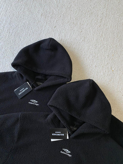 Balenciaga 25 Jacket Black Lambwool 0024