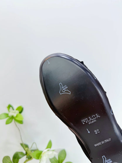 PRA 26SS Ballet Flat Black Suede 592395
